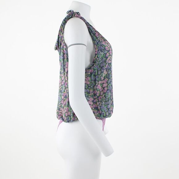 Free People Bare It All Tank Bodysuit in Slate - Picture 5 of 5